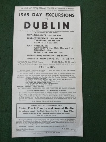 1968 isle man steam - of,