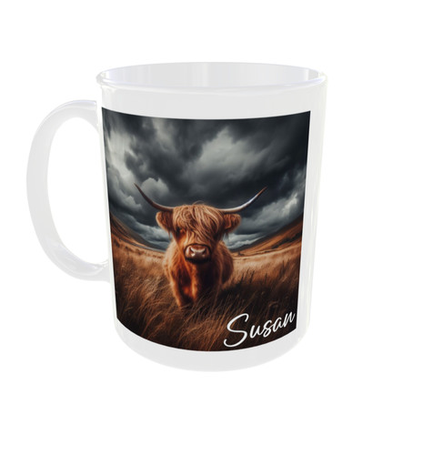 Highland cow mug - highland,