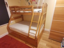 Triple BUNk BED SINGLE ON THE