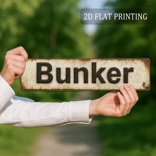 Large bunker themed aluminium - themed,