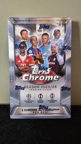 2025 topps chrome - ucc, uefa
