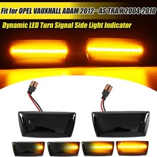 For Adam Corsa D E Astra H GTC VXR Dynamic LED Side Indicator Repeater Light Set