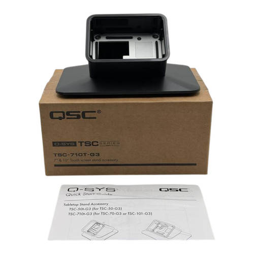New qsc sys - new, q-sys