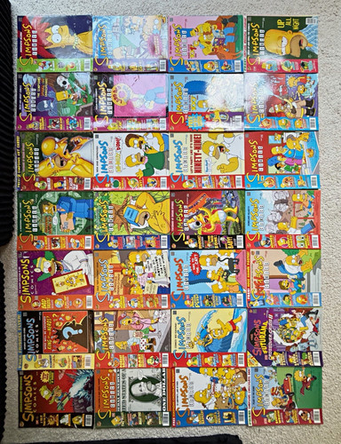 The simpsons comics comic - simpsons,