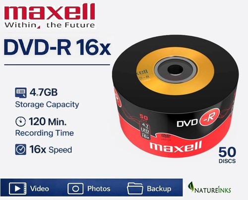 Maxell dvd 16x 4 - dvd-r, 4.7gb