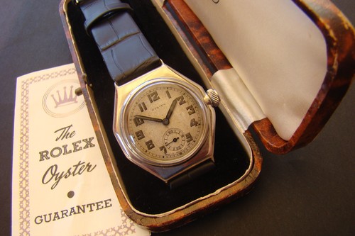 Antique rolex oyster octagonal - rolex,
