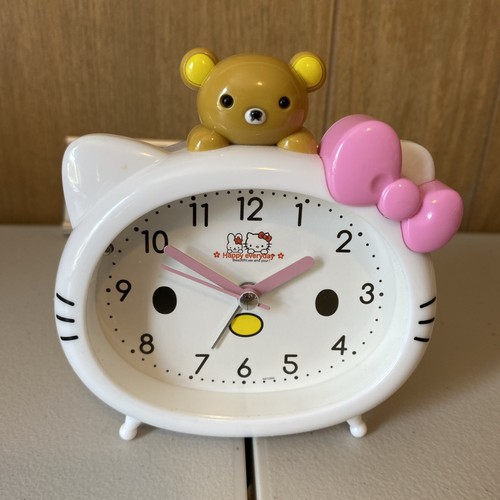 Hello kitty alarm clock - alarm, bear