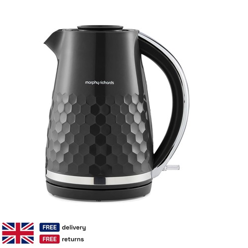 Black plastic kettle 5l - plastic, 1.5l