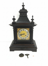 Vintage Ornate Clock & Silver