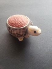 Vintage Pin Cushion ( Turtle) Shell