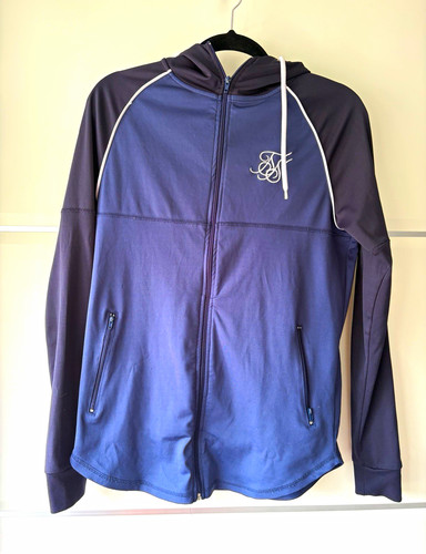 Siksilk men blue - full, zip
