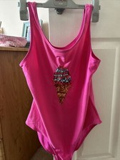 Girls New Pink Swimsuit Age 16 Years