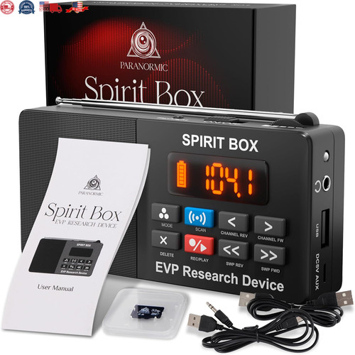 Spirit box ghost hunting kit - box,
