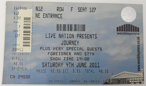 Journey foreigner styx - foreigner,