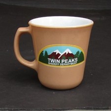TWIN PEAKS SHERIFF DEPT REPLICA MUG