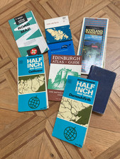SEVEN  OLD  MAPS / GUIDES OF