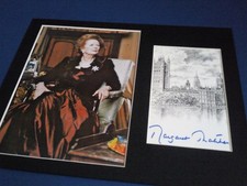 MARGARET THATCHER SIGNED &