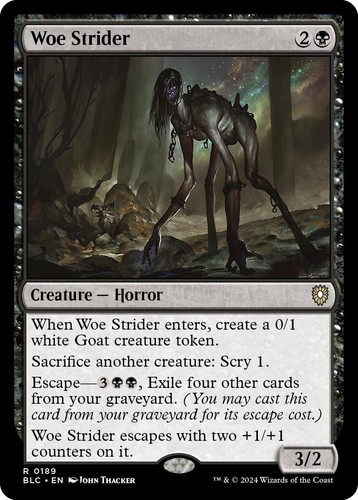 Mtg woe strider bloomburrow - mtg, [bloomburrow