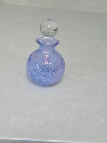Caithness glass blue perfume - blue,