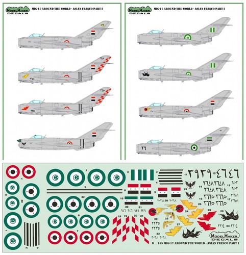 Model maker decals 144 - model,