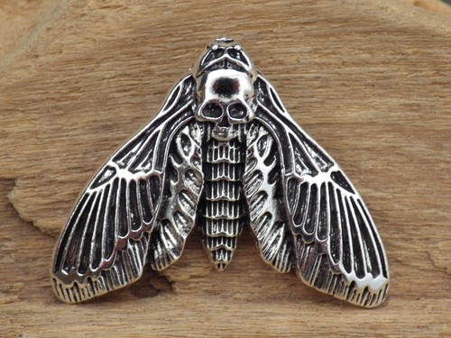 Death head moth necklace - head,