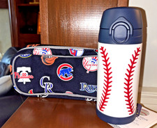 Pottery barn school Sport Water Bottle Baseball bag MLB travel team gift boy kid