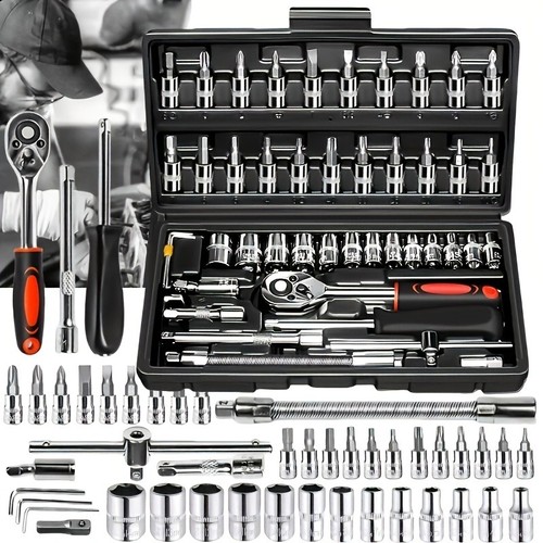 46pcs ratchet wrench set 4 - 46pcs,
