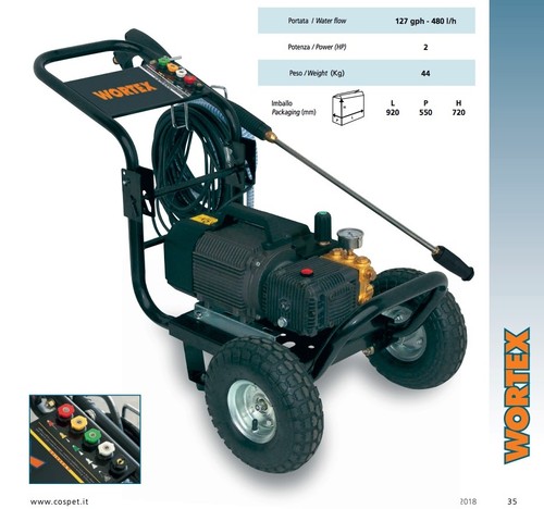 Electric pressure washer - pressure,
