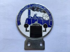 SCARCE C1960s-70s VINTAGE DORSET STEAM&HISTORIC VEHICLE CLUB ENAMEL CAR BADGE