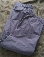 Mens Craghoppers Solarshield Walking Trousers Grey 36 inch used zip 