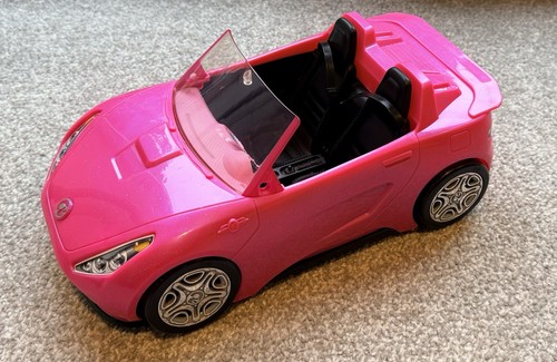 Barbie convertible car - barbie,