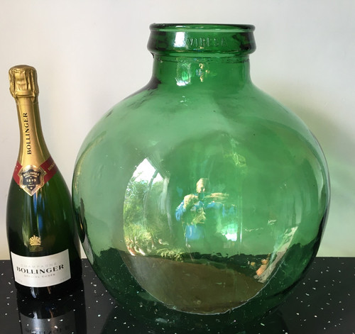 Large viresa glass bottle - large,