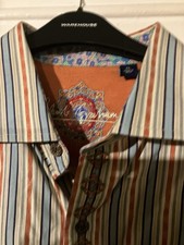 Unique Outstanding quality Robert Graham Xl Striped Shirt