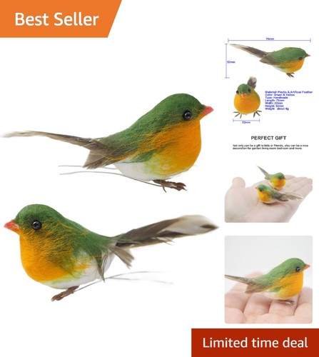 Compact handmade robin bird - compact,