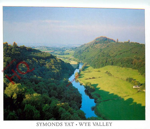 Picture postcard symonds yat - postcard:;symonds,
