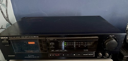 Denon drm 500 stereo cassette - denon,