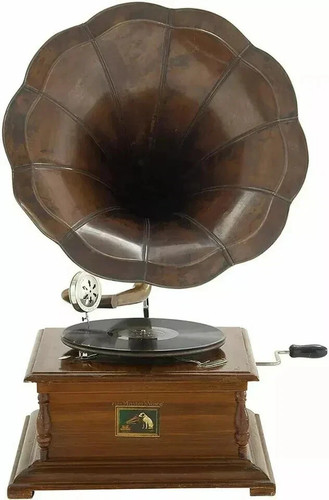 Classic hmv antique gramophone - classic,