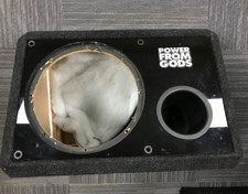 10" PORTED EMPTY CAR SUBWOOFER SUB BASS BOX MDF ENCLOSURE