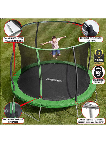 Sportspower 8ft quad lok - quad,