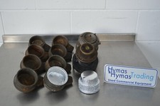 John Hunt 8 Station 94mm x 37mm ( 4/5oz 12 X 1 1/2") Round Pie set  FREE P+P