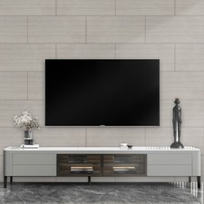 30X Gray Oak Livingroom Wall