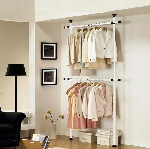 Telescopic wardrobe organiser - telescopic,