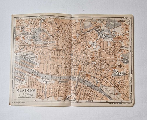 Baedeker 1927 antique - 1927,
