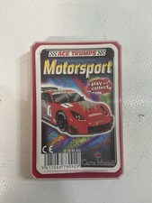 Motorsports Ace Trumps Card
