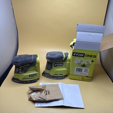 RYOBI RPS18-0 18V ONE+ Cordless Palm Sander - Body Only X2 ‼️READ DETAILS