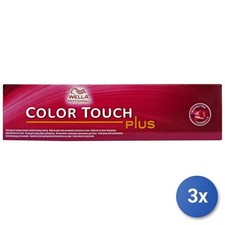 3x Wella Color Touch Plus
