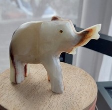 Small Onyx Elephant Ornament
