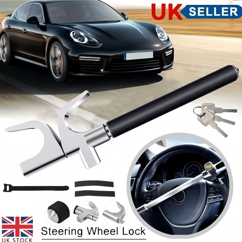 Steering wheel lock universal - lock,