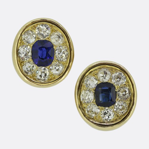 Antique sapphire and - sapphire,