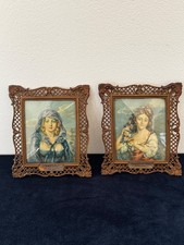 PAIR Stunning Antique Italian
